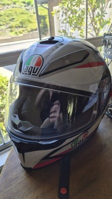 K5 S AGV DOT(ECE) MULTI MPLK - PLASMA WHITE/BLACK/RED Helmet