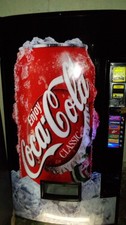 Vendo 7 selection Soda Drink Vending Machine Coke 