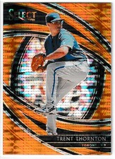 2020 Panini Select FOTL Orange Pulsar Prizm /13 Trent Thornton Blue Jays