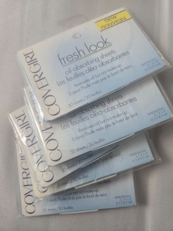 5-pack Covergirl Fresh Look Oil-Absorbing Sheets 