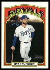 2021 Topps Heritage Ryan McBroom Kansas City Royals #201
