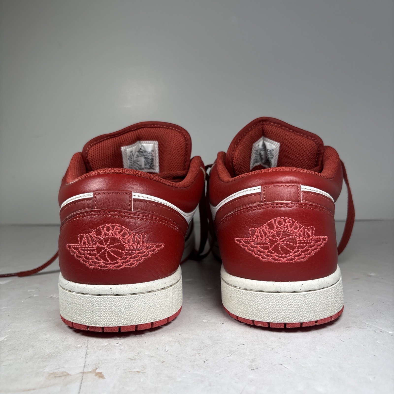 Size 11 Nike Air Jordan 1 Low Dune Red Sneakers FJ3459-160 thumbnail 5