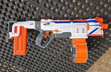 Nerf N-Strike Modulus Regulator Full Auto Blaster W/ 35  12 Round Magazine WOW 