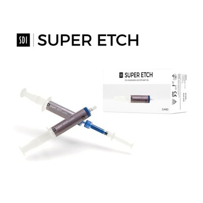 SDI Super Etch Jumbo 37 Per Cent Phosforic Asid Gel Etchant Clean Porcelain