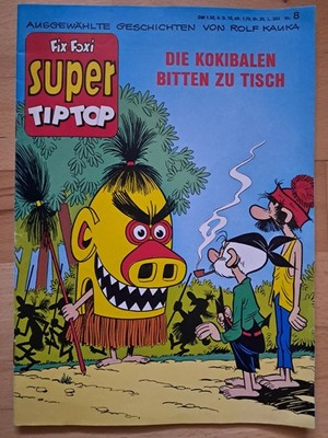 Fix + Foxi Super Tip Top Nr.8 von 1968 Old Nick & Schwarzbart - COMICHEFT