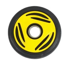 PPD Group Idler Wheel-5.38in. x 25mm-Yellow for 1987-1989 Ski-Doo Formula MX LT