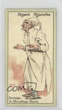 1912 Player's Characters from Dickens Series 2 Tobacco Ebenezer Scrooge #35 1t3
