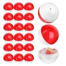 20 Pcs Capsule Vending Machine Balls Round Plastic Diy Craft Supplies