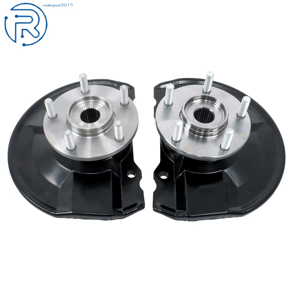 Conjunto de nudillo de buje de cojinete de rueda delantera 2 unidades para Jeep Patriot Compass 2007-2017 Foto 4 de 4