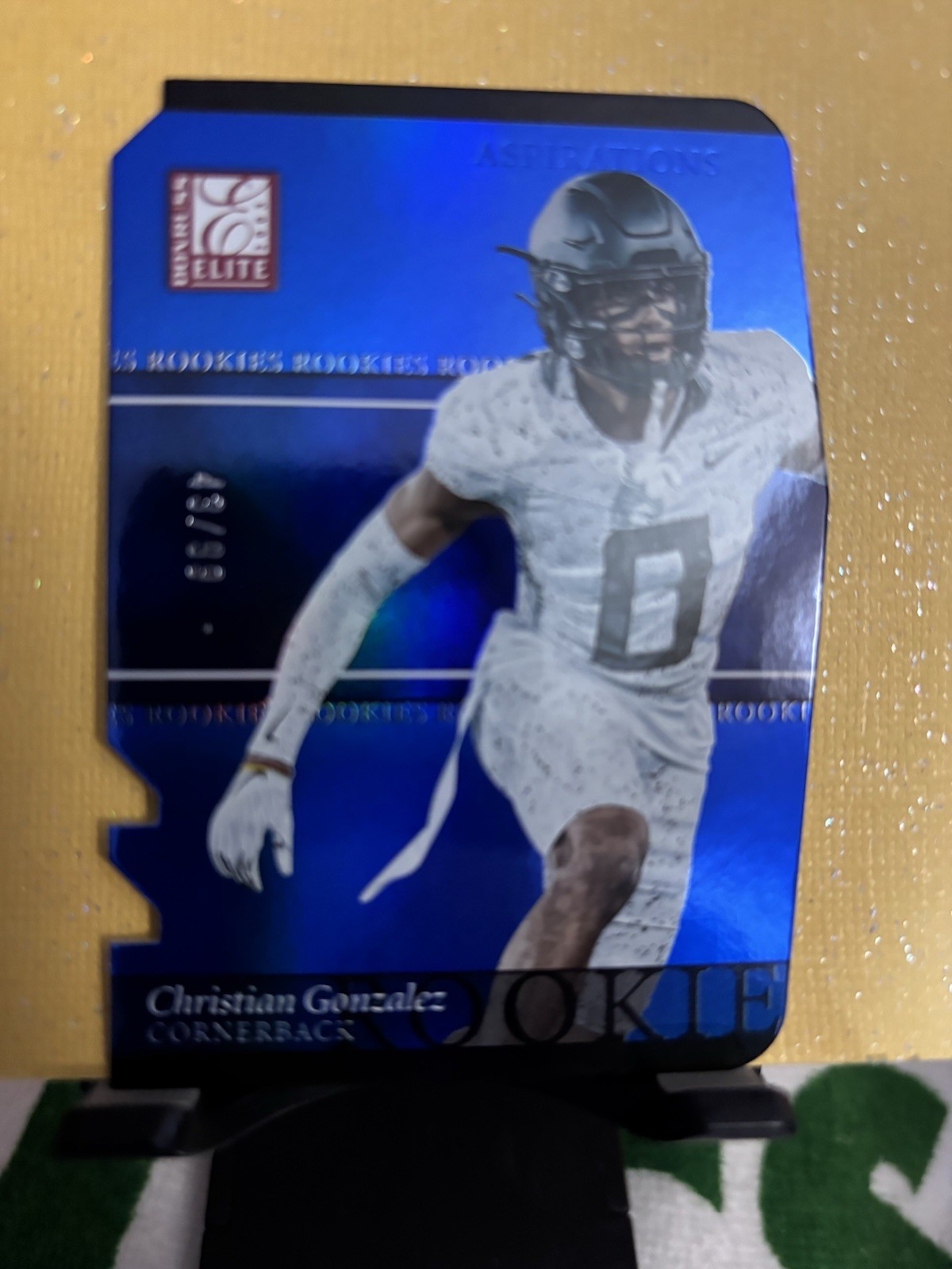 2023 Elite Asperation Rookies Blue Christian Gonzalez /99 # 37