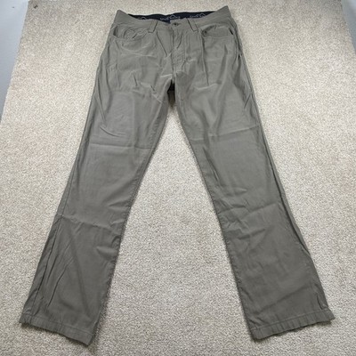Eddie Bauer First Ascent Guide Pro Pants Mens 34x32 Gray Hiking Outdoor Stretch