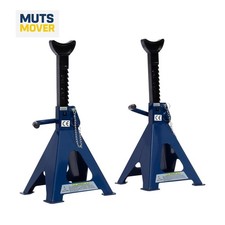 6 Ton 12000 Lbs Heavy Duty Double Locking Steel Jack Stands 2 Pack Blue