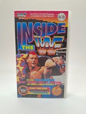 WWF Inside The WWF VHS Video Tape Wrestling Silver Vision WWE WCW AEW