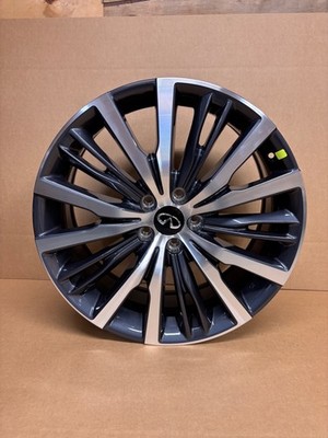 GENUINE OEM INFINITI QX60 CHARCOAL/MACHINED ALLOY WHEEL 20X8 40300-6SA9A