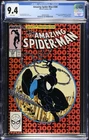 Amazing Spider-Man #300 CGC 9.4 Incredible Looking Book! 1st App of Venom 1988