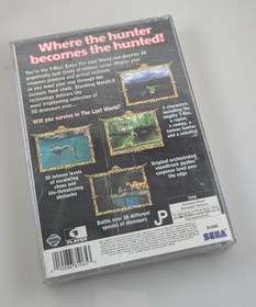 Sega Saturn - Jurassic Park The Lost World - Brand New Factory Sealed