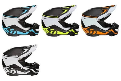 6D Helmets Adult ATR-2 Drive Helmet MX | XS S M L XL 2XL | Black Blue White