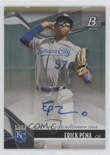 2021 Bowman Platinum Top Prospects Auto Erick Pena #TOP-58 Auto 0cv