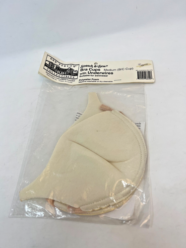 Ann Person Collectibles Sew In Foam Bra Cups Push Up Bra Pads B/C Cup NEW - 第 1/7 張圖片