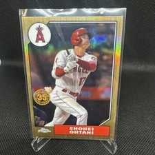 2022 Topps Chrome - 1987 Topps Baseball Shohei Ohtani #87BC-2