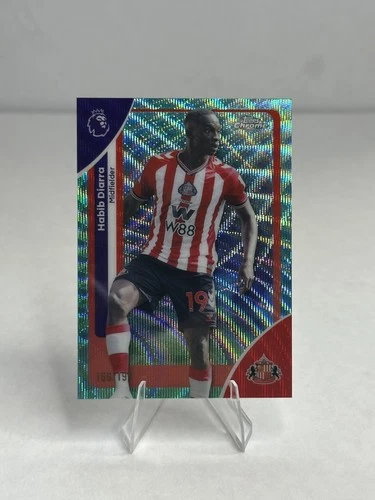 2026 Topps Chrome Premier League Soccer Aqua Wave Refractor Habib Diarra #164
