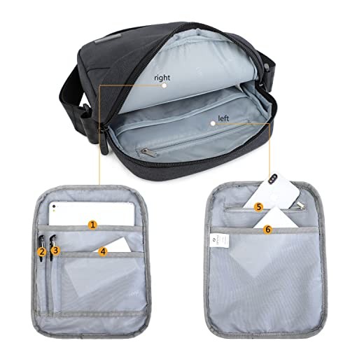 Tablet Shoulder Sleeve Bag for 11 inch iPad Pro,10.9 inch iPad Air 4,10.2 in - Picture 4 of 7