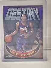 1997-98 Topps Chrome - Destiny Tracy McGrady #D6 (RC)