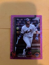 2025 Topps #149 Jeff McNeil Pink Holo Foil