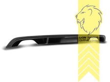 Heckansatz Heckspoiler Diffusor für VW Golf 7 Limousine nur für R-Line für AHK