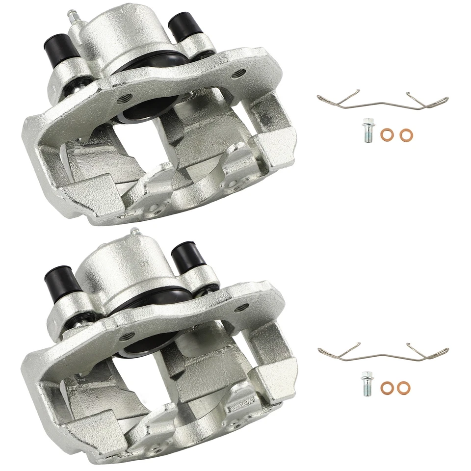 For 2004 Mazda 3 2pcs Silver Front Left Right Brake Calipers Foto 2 de 4