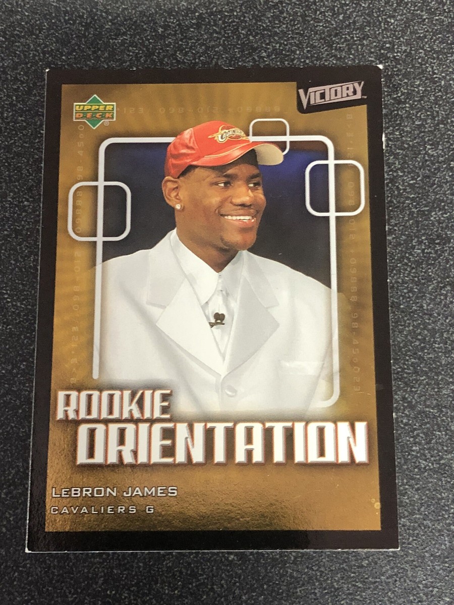 2003-04 Upper Deck Victory LeBron James #101 Rookie RC | eBay
