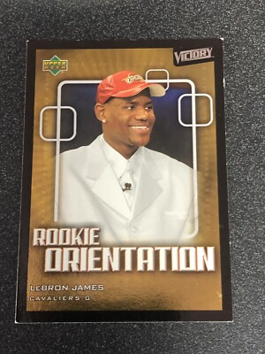 2003-04 Upper Deck Victory LeBron James #101 Rookie RC | eBay