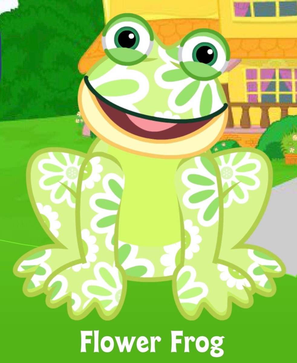 Webkinz Classic Flower Frog hm703 Virtual Adoption Code Only