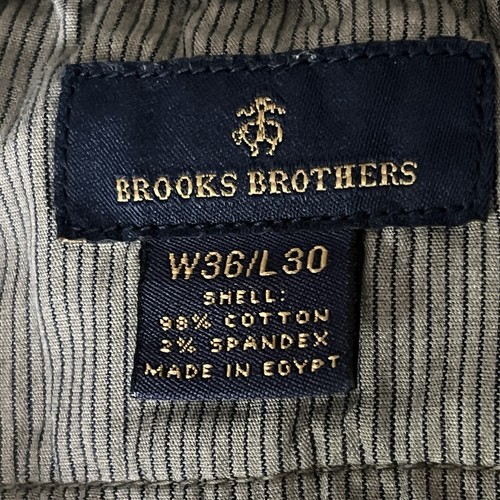 Brooks Brothers Mens 36 Army Green Cargo Pants Casual Stretch Military Gorpcore - Picture 10 of 12