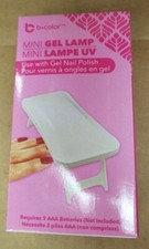 B COLOR 336147 MINI GEL UV LAMP FOR GEL NAIL POLISH NEW