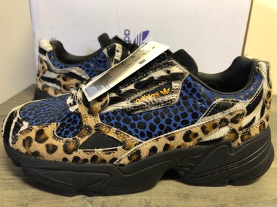 adidas falcon animal print sneaker