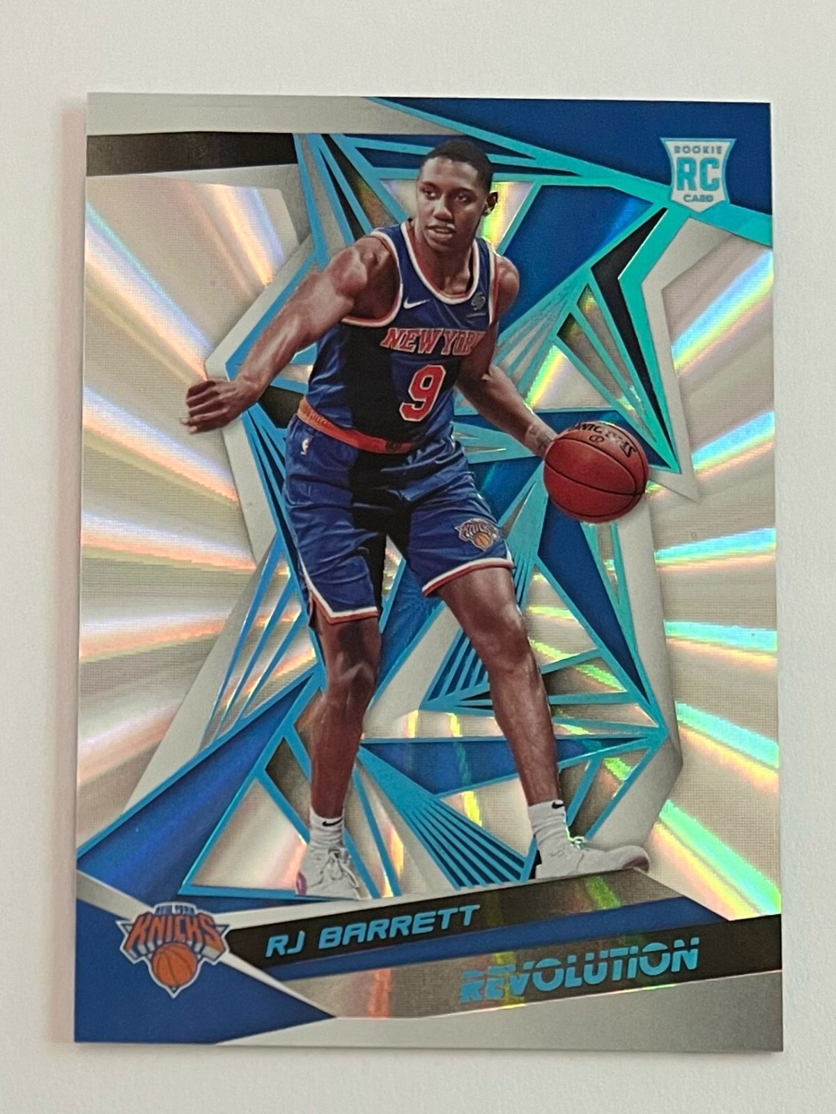 2019-20 Panini NBA Revolution RC Rookie RJ Barrett SunBurst RC /75 #103