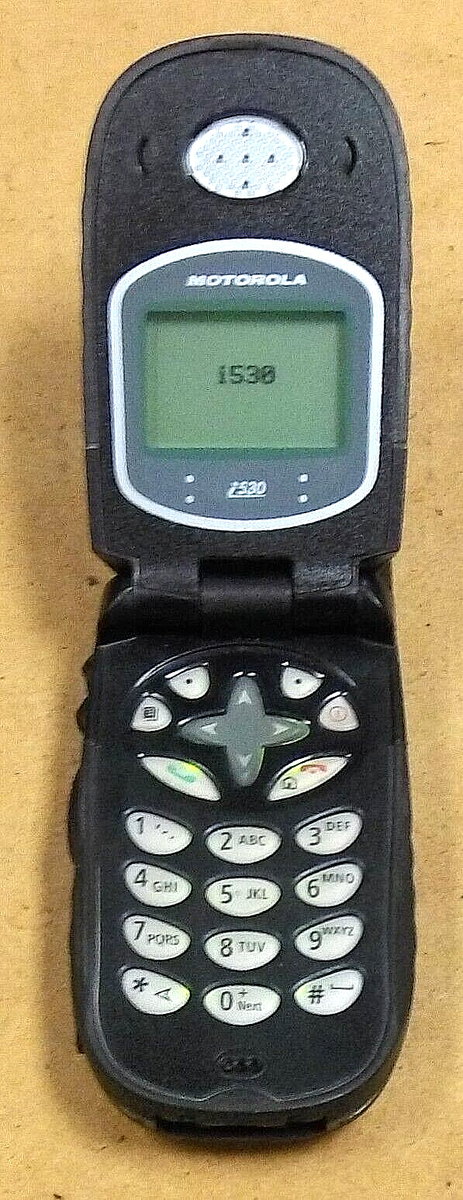 Motorola i series i530 - Black ( Nextel ) Cellular iDEN PTT Flip