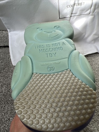 Moschino Couture Teddy Runners Bubble trainers sneakers size UK6 EU39 Ladies - Picture 13 of 24