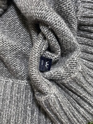 90s vintage old stussy knit sweater sweatshirt zipper up S