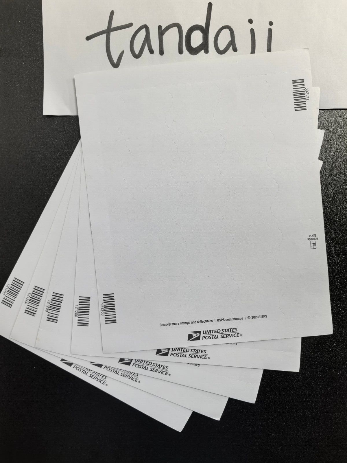 2021 US Stamp NonMachinable Colorado Hairstreak Butterfly A total of