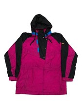 Vtg 90s Ossi Goretex Ski Jacket Womens L Gorpcore Ski Snowboard Multicolor Retro