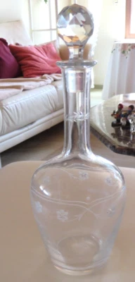 Glaskaraffe Höhe 33 cm - Bild 1 von 3