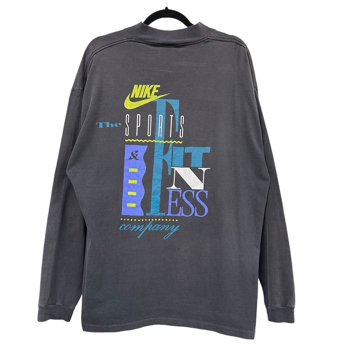 Vintage 90's Nike 'The Sports And Fitness Co' Long Sleeve Vintage 90's Nike 'The Sports And Fitness Co' Long Sleeve