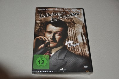 DVD - Erdbeben in San Francisco - John Wayne - Klassiker - Neu OVP
