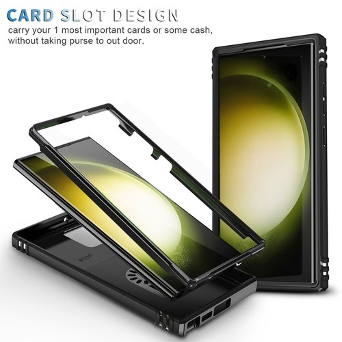 For Samsung Galaxy S23 Ultra S23+ S23 Ring Kickstand Case Phone Cover Accessory - Zdjęcie 12 z 55