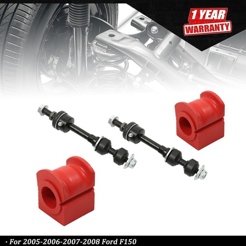 Pair Front Sway Bar Links & Bushings For 2005200620072008 Ford F150