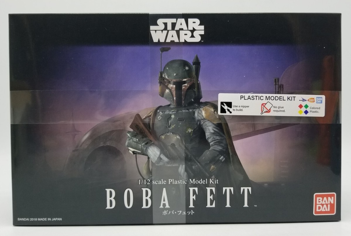 Boba Fett Sci Fi Model Kits Boba Fett 1:12 Scale The Mandalorian
