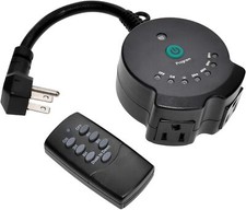 CP Outdoor Lighting Timer, Photoelectric Countdown Timer, 6 Inch Cord, CP50006