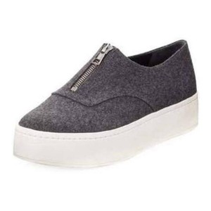 vince warner zip suede platform sneakers